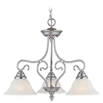 Livex Lighting Coronado Chandelier Brushed Nickel. Fixed Price $252.99.