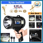 2000000 Lumens Rechargeable Led Spotlight Waterproof Hunting Camping Flashlight. Fixed Price $63.87.