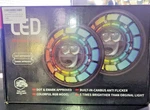 Audexen 160W Inch Led Headlights, 7" Round With Rgb. Fixed Price $89.00.