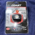 Coast Polysteel 60 Headlamp Reflective Strap Resists Water/impact Batteries. Fixed Price $12.95.