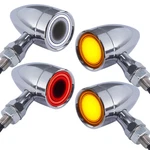 Bosycy Motorcycle Bullet Turn Signals Front Rear Lights Pcs 40 Leds Retro. Fixed Price $87.53.