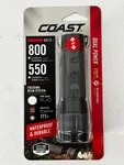 Coast Dual Power Waterproof Flashlight (GX15). Fixed Price $16.19.