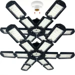 Pinsai 2-PACK 280W Led Garage Light, 30000LM E26/E27 Deformable Ceiling Shop. Fixed Price $67.98.