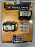 Cyclops CYC-HL250-2PK Black Lumen Led Headlamp (2 Pack). Fixed Price $29.99.