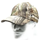 Coleman Realtree Camo Hat Strap-back Lighted Flashlight Baseball Cap Outdoors. Fixed Price $16.25.