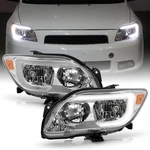 Keekpo - For 2005 2006 2007 Scion Tc Upgraded Style Led Tube Chrome Headlights. Fixed Price $318.99.