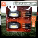 New Ozark Trail 100 Lumen Led Headlamp 2PK Free Ship & Batteries Camping Lights. Fixed Price $14.33.