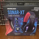 Soundlogic Sonar Xt Gaming Headphones With Led Lights & Built-in Mic Lighting. Fixed Price $15.00.