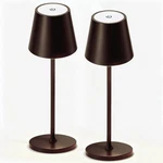 Casabola Pack Cordless Lamp,portable Led 4.5"D X 4.2"W 15"H, Coffee. Fixed Price $42.99.