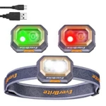 Everbrite Rechargeable Led Headlamp 700 Lumen 6 Modes With White/red/green Light. Fixed Price $18.99.