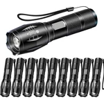 Led Flashlights 10 Pack, Bright Tactical High Lumens With 5 Modes,.... Fixed Price $61.08.