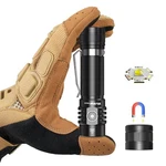 WK03 Led Flashlight, Pocket With Magnet, Small BLACK-519A. Fixed Price $49.99.
