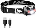 Foxelli Usb-c Rechargeable Led Headlamp Super Bright, Lightweight Black. Fixed Price $24.82.