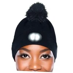 Headlightz By Roq Innovation Pom Beanie With Light, Unisex Black-black. Fixed Price $58.50.