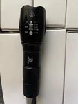 Black Aluminum Led Handheld Flashlight Xml T6 Adjustable Focus Battery Powered. Fixed Price $30.00.