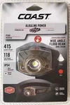 Coast Dual Color Wide Angle Flood Beam Headlamp FL65 415 Lumens. Fixed Price $25.00.