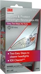 3M Auto Restore And Protect Headlight Restoration Kit Use Plastic Lenses. Fixed Price $16.49.