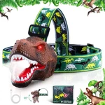 Dysaim Kids Headlamp, Dinosaur Led Rechargeable For Flashlight .... Fixed Price $30.69.