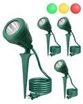 Edishine 120V Outdoor Led Spotlights, 5.5W Plug With 3 Lenses (r.... Fixed Price $64.61.