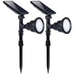 Molebit Solar Spotlights Outdoor 18 Led 300 Lumens Waterproof Adjustable Wall. Fixed Price $62.05.