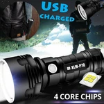 1200000LM Led Flashlight Tactical Super Bright Torch Usb Rechargeable Lamp. Fixed Price $16.99.