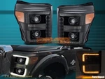 2011-2016 Ford Superduty F250 F350 F450 Luxx Led Projector Headlights Jet Black. Fixed Price $657.99.