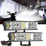 Samman Adtopi 6 Inch Led Light Bar With Wiring Harness Kit, Pods Flood Sp.... Fixed Price $68.07.