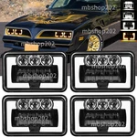 4PCS 4X6" Led Headlights Fit Pontiac Firebird Trans Am 1977 1978 1979 1980 1981. Fixed Price $74.82.