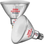 Explux 250 Watt Equivalent PAR38 Led Flood Light Bulbs, Super Bright 3300 Lumens. Fixed Price $36.28.