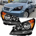 Headlights Fit For 2005-2010 Honda Odyssey Pair Of Projection Headlamp Replac.... Fixed Price $186.33.