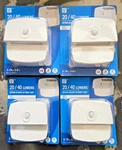 Utilitech White Led Motion Sensor Auto On/off Night Light 4 Pack. Fixed Price $22.78.