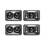 Besure 4X6 Led Headlights Hi/lo Beam H4656 H4651 H4652 H4666 H6545 Rectangula.... Fixed Price $168.77.
