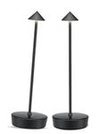 Xminkdza Cordless Table Desk Lamp 2 Pack, 7000MAH Battery Black. Fixed Price $57.11.