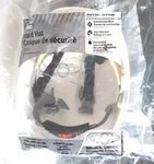 New Safety Works White Industrial Grade Hard Hat Ratchet Suspension Osha Ansi. Fixed Price $9.00.