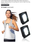2 Pack Safety Jogging Led Light, Black, Water Resistant, 4 Modes, Usb Chargin.... Fixed Price $15.31.
