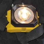 Excellent Working Adjustable Band Headlight, Radio Shack 61-2510, Yellow. Fixed Price $10.00.