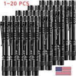 1/200X Led Flashlight Clip Mini Pocket Dentist Torch Lamp Aaa. Fixed Price $135.99.