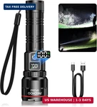 Rechoo Rechargeable Flashlights 1 Pack, Super Bright High Lumens Led. Fixed Price $16.42.