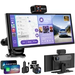 Stream Phone Dashboard - 10.26 Android Auto Carplay Screen With 4K Cam. Fixed Price $259.99.