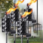 4 Pack Glass Torches, 13.5 Oz Citronella For Outside, Torc.... Fixed Price $52.14.