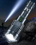 Ultra Bright 2500000 Lumens Rechargeable Led Flashlight With 6 Modes. Fixed Price $58.99.