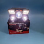 Rechargeable Led Headlamp - Usb Charging, Xpe High Power, WATERPROOF,2IN 3.5IN. Fixed Price $15.00.